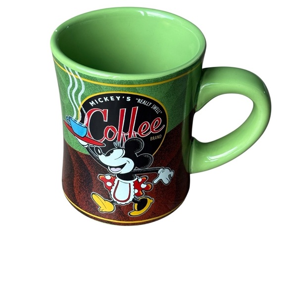 Disney Parks Authentic Original Mickey's "Really Swell" Coffee Cup - Picture 2 of 7